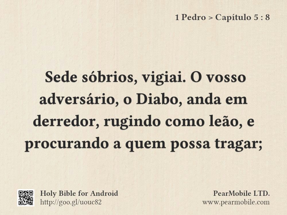 1 Pedro, Capítulo 5:8